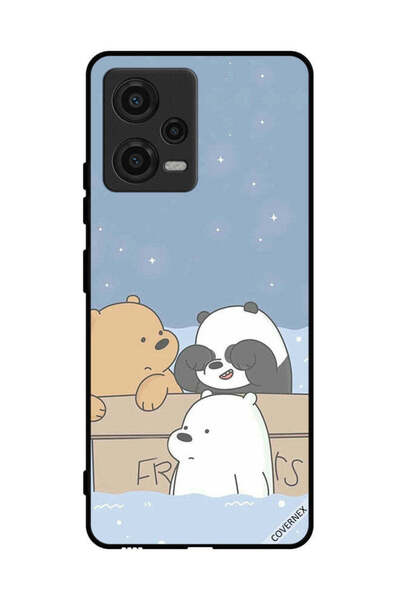 Covernex غطاء حماية لهاتف Xiaomi Poco X5 Bear Friends