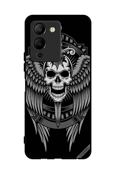 Covernex غطاء حماية لهاتف Infinix Note 12 Pro 5G جمجمة بأجنحة نسر