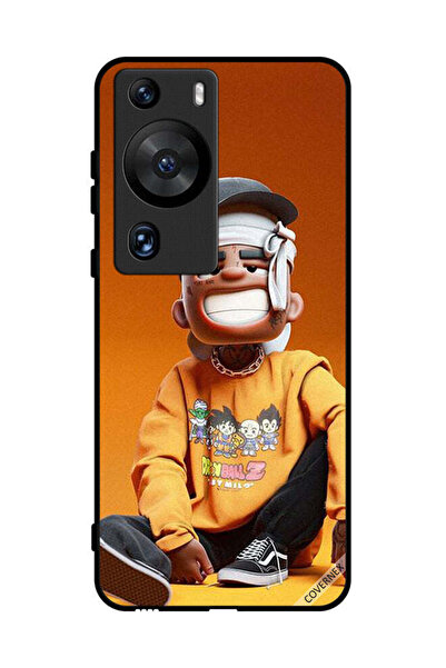 Covernex غطاء حماية لهاتف هواوي بي 60 برو - رسمة فتى متعب ومصاب
