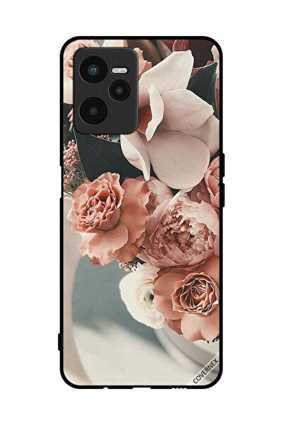 Covernex غطاء حماية لهاتف Realme C35 باقة من أزهار الخوخ الجميلة