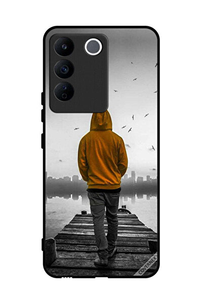 Covernex غطاء حماية لهاتف Vivo V27e Sad Boy Walking