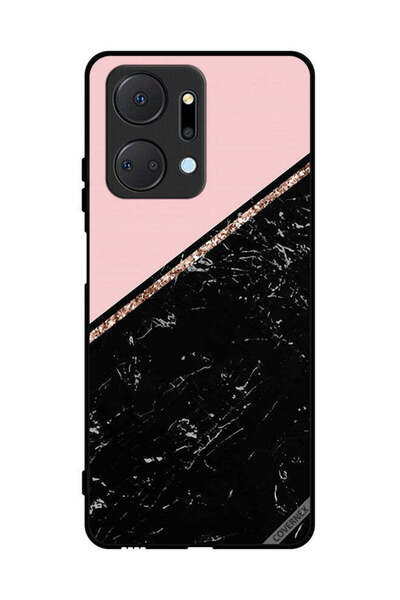 Covernex غطاء حماية لهاتف Honor X7a بنمط رخامي