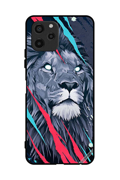 Covernex غطاء حماية لهاتف هواوي إنجوي 50z برسومات الأسد الملك