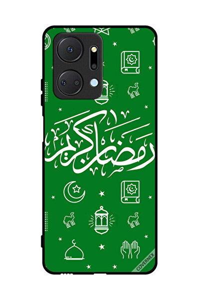Covernex غطاء حماية لهاتف Honor X7a رمضان كريم أخضر