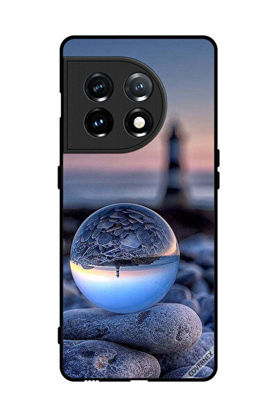 Covernex غطاء حماية لهاتف OnePlus 11، تصوير رائع للطبيعة في زجاج دائري