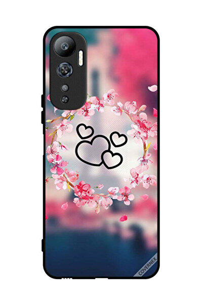 Covernex غطاء حماية لهاتف Infinix Hot 20 بتصميم قلوب فنية