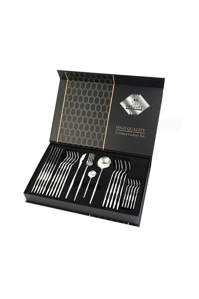 OEM Set 24 Tacamuri Portungheze ambalate in Cutie de Lux cu Magnet