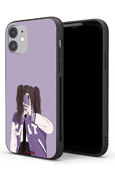 Tolwak جراب حماية لجهاز Apple iPhone 11 لالتقاط صور سيلفي