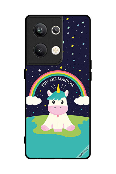 Covernex غطاء حماية لهاتف Oppo Reno 9 Pro Plus بتصميم وحيد القرن السحري