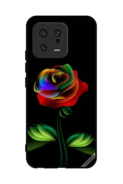 Covernex Protective Case Cover For Xiaomi 13 Rainbow Color Rose