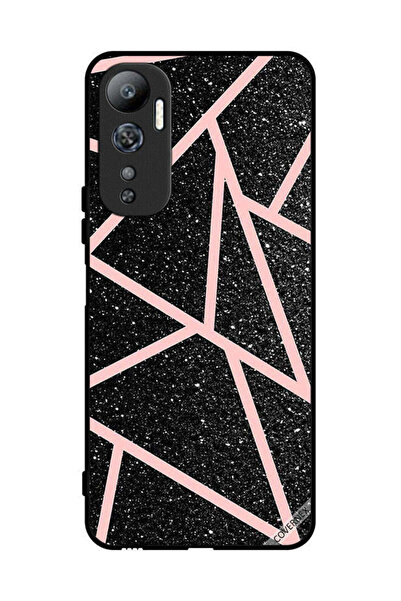 Covernex غطاء حماية لهاتف Infinix Hot 20 بنقشة لامعة ومسارات