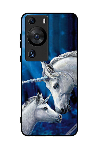 Covernex غطاء حماية لهاتف هواوي بي 60 برو - محب يونيكورن - طفل يونيكورن