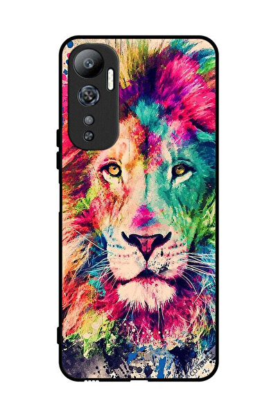 Covernex غطاء حماية لهاتف Infinix Hot 20 برسومات فنية من Lion Paint