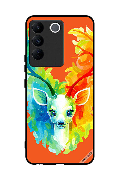 Covernex غطاء حماية لهاتف Vivo V27e - غزال ملون