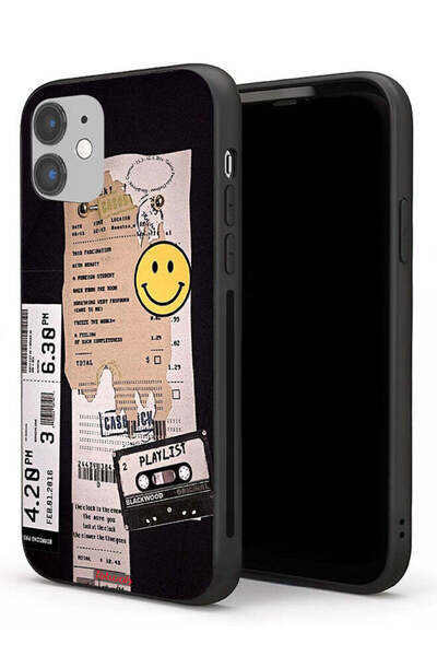 Tolwak Apple iPhone 11 Protective Case Playlist Sticker