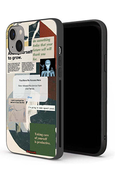 Tolwak جراب حماية لجهاز Apple iPhone 13 mini اسمح لنفسك بالنمو