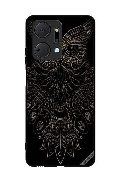 Covernex Protective Case Cover For Honor X7a Modern Floral Owl Art