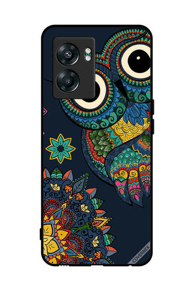 Covernex غطاء حماية لهاتف OnePlus Nord N300 بتصميم بومة زهرية