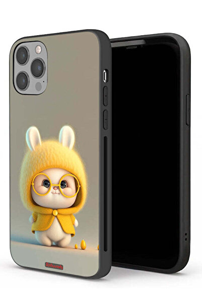 Tolwak جراب حماية لجهاز Apple iPhone 12 Pro - أرنب صغير