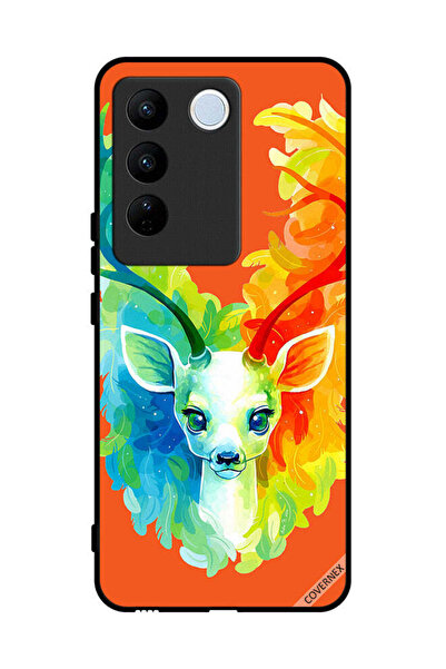 Covernex غطاء حماية لهاتف Vivo V27 Pro - غزال ملون