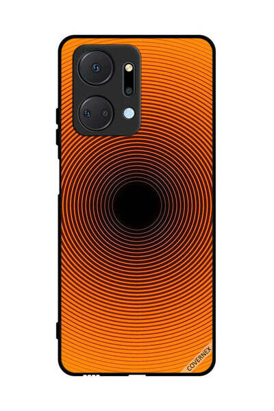 Covernex غطاء حماية لهاتف Honor X7a بنقشة دوائر