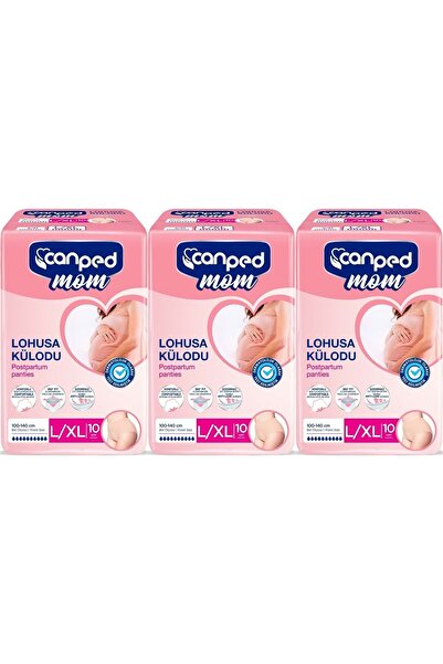 Canped Mom Lohusa Külodu - Külot Bez L - Large - Büyük / XL - Extra Large - 3...