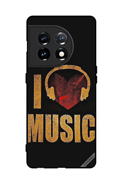 Covernex غطاء حماية لهاتف OnePlus 11 Vintage I Love Music