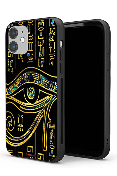 Tolwak Apple iPhone 11 Protective Case Eye Artwork