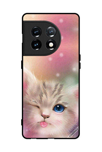 Covernex غطاء حماية لهاتف OnePlus 11 بتصميم قطة لطيفة