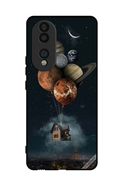 Covernex غطاء حماية لهاتف Honor 70 - Balloon Planets Takes Home