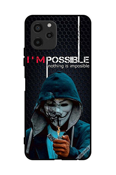 Covernex غطاء حماية لهاتف هواوي إنجوي 50z - خلفية "أنا ممكن، لا شيء مستحيل"