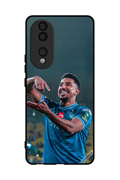 Covernex غطاء حماية لهاتف Honor 70 سالم الدوسري يحمل كرة قدم