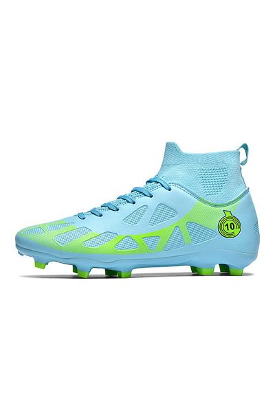 MBrands football boots, 8.2 with ankle, studs, green color 43