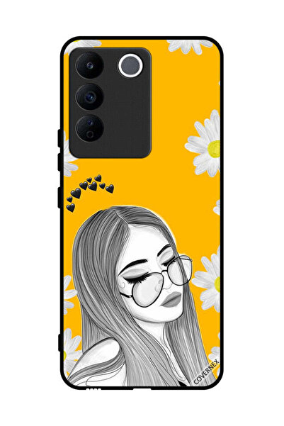 Covernex غطاء حماية لهاتف Vivo S16e - نظارات - فن الفتاة