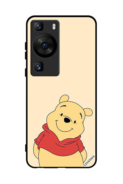 Covernex غطاء حماية لهاتف هواوي بي 60 - الدب في وضع السعادة