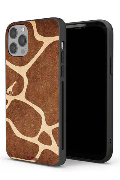 Tolwak غطاء حماية لجهاز Apple iPhone 12 Pro على شكل زرافة