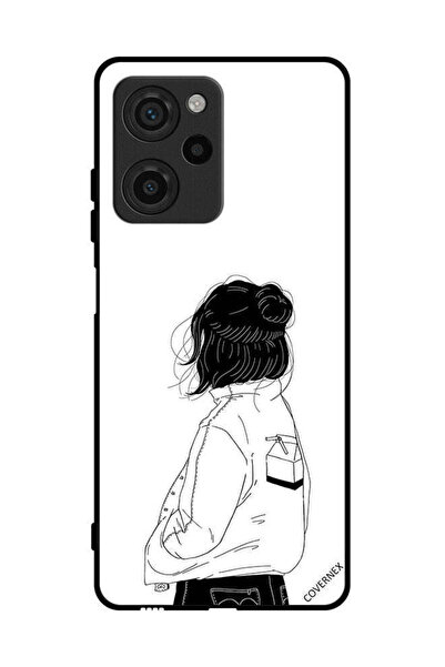 Covernex غطاء حماية لهاتف شاومي بوكو X5 برو فتاة تفكر بعمق كبير