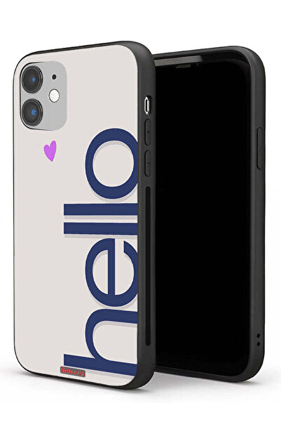 Tolwak Apple iPhone 11 Protective Case Hello