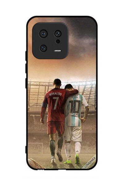 Covernex غطاء حماية لهاتف شاومي 13 ميسي ورونالدو