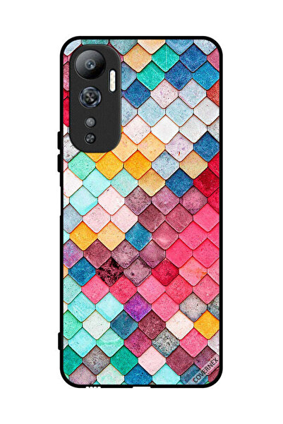 Covernex غطاء حماية لهاتف Infinix Hot 20 بنمط مربع ماسي