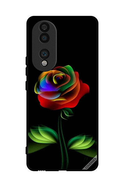 Covernex غطاء حماية لهاتف Honor 70 بلون قوس قزح وردي