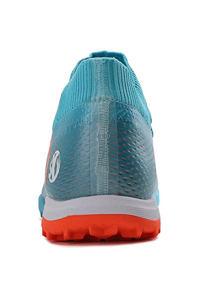 MBrands Ghete de fotbal, 9678 cu bareta la gleznă, cusute deasupra, pentru gazon sintetic, albastru 42