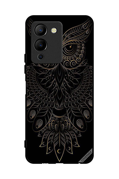 Covernex غطاء حماية لهاتف Infinix Note 12 Pro 5G برسومات زهور وبومة عصرية