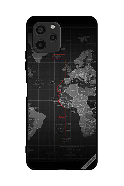 Covernex Protective Case Cover For Huawei Enjoy 50z World Map
