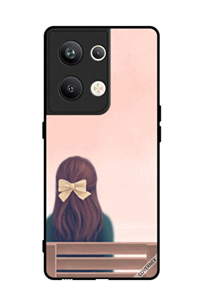 Covernex غطاء حماية لهاتف Oppo Reno 9 Pro Plus فتاة لطيفة وحيدة