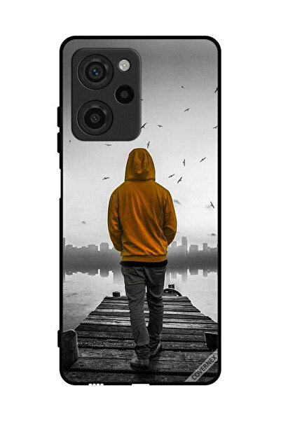 Covernex غطاء حماية لهاتف شاومي بوكو X5 برو - فتى حزين يمشي
