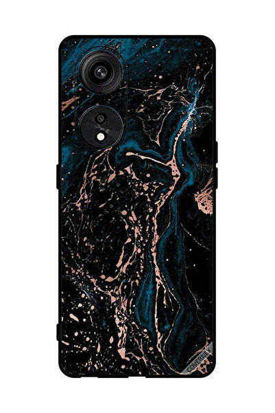 Covernex غطاء حماية لهاتف Oppo Reno8 T 5G بنمط مزيج من الرخام واللون العادي