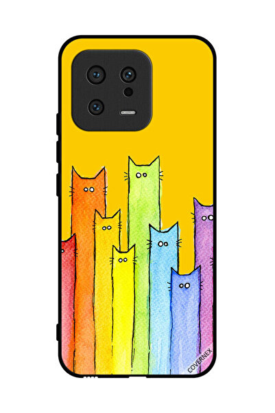 Covernex غطاء حماية لهاتف Xiaomi 13 بتصميم دمية قطة