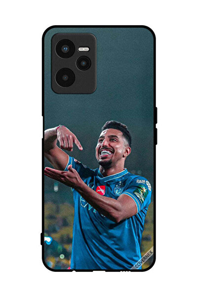 Covernex غطاء حماية لهاتف Realme C35 سالم الدوسري يحمل كرة قدم