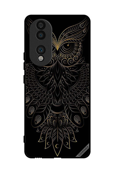Covernex غطاء حماية لهاتف Honor 70 بتصميم بومة زهرية عصرية